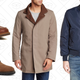 Cole Haan Keaton Waterproof Boot, $94 | Rush by Gorgon Rush Lace-Up Suede Workboot, $42 | Sanyo Getaway Removable Lined Trench Coat, $60 | Alpha Industries MA-1 Water Resistant Reversible Flight Jacket, $41